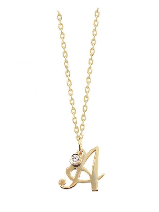Personal Jewel Halskette aus Vergoldetem Silber