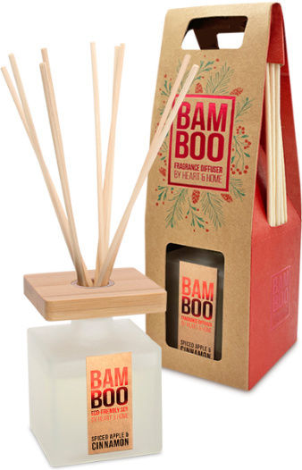 Heart & Home Diffuser mit Duft Pikanter Apfel & Zimt 276820507 70ml