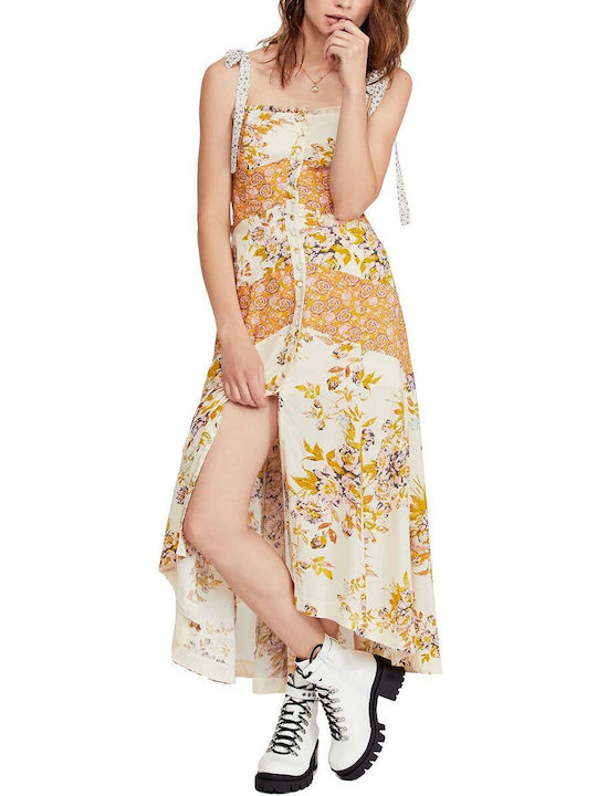 Free People Maxi Hemdkleid Kleid mit Rüschen ''''''