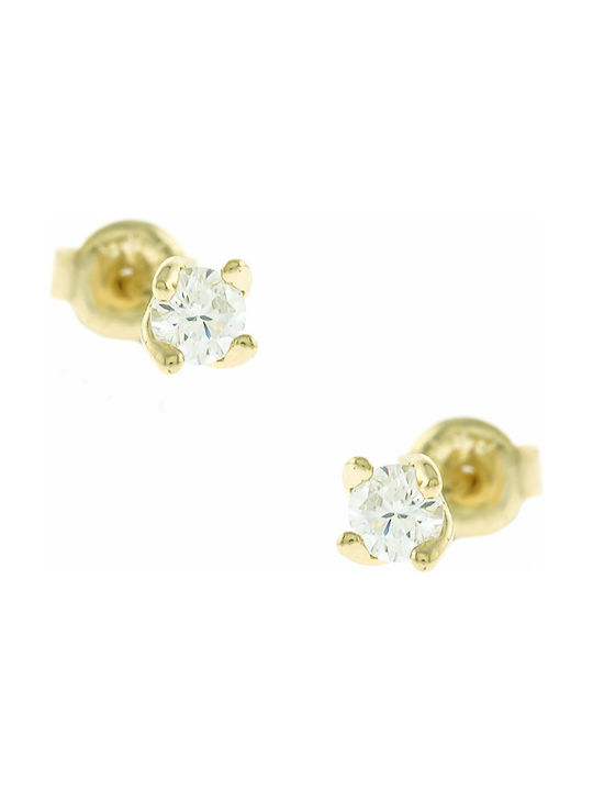 Ortaxidis Earrings made of Gold 14K with Stones