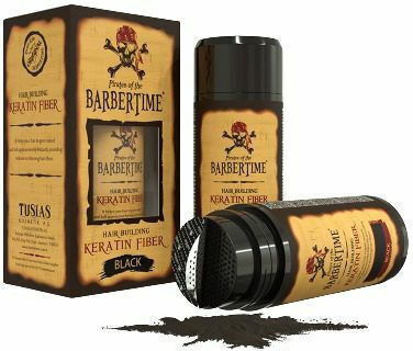 Barbertime Fibre Acoperirea Subțierii Părului cu keratină Building 21gr