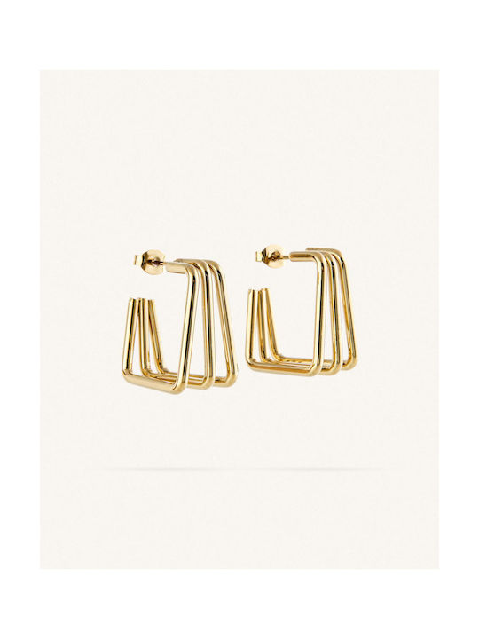 StanStefan Set Earrings from Steel Gold Plated