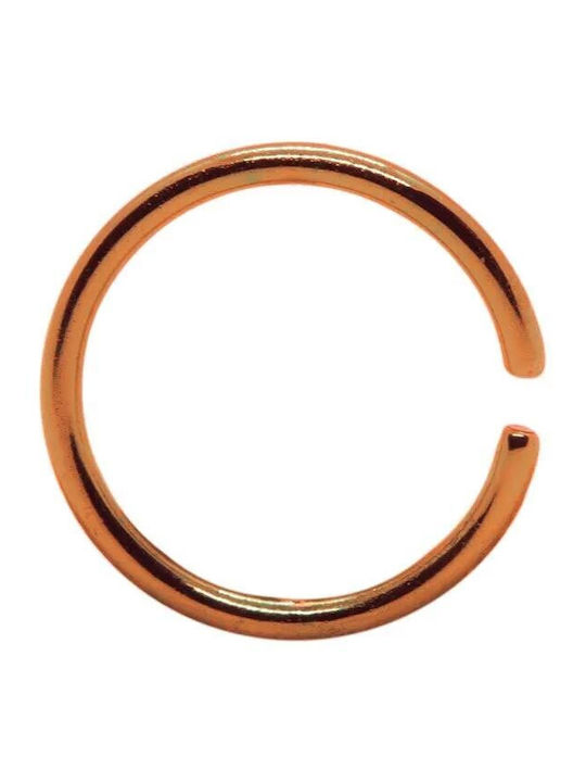Piercing.gr Σκουλαρίκι Κρικάκι Μύτης από Ατσάλι 8mm Πορτοκαλί