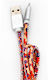 Regular USB 2.0 spre micro USB Cablu Portocaliu 1m (TEC287) 1buc