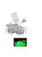 100 Lights LED 10m. Green in String 1pcs