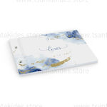 Tsantakides Wedding Wish Book Blue