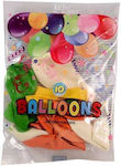 Σετ 10 Μπαλόνια Latex Πολύχρωμα