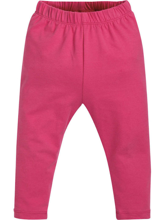 Frugi Kids Long Legging Fuchsia