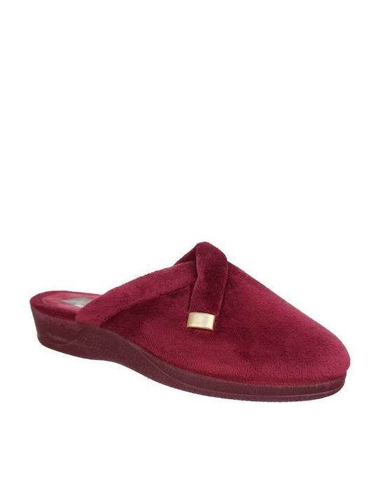 Sival Women's Slippers Burgundy