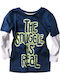 Kids' Shirt Long Sleeve Blue