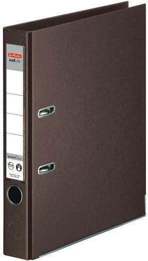 Herlitz Ντοσιέ για Χαρτί A4 Καφέ