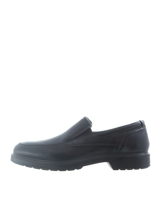 Imac Leder Herren Freizeitschuhe Schwarz