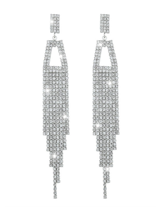 Callajewels Σκουλαρίκια Κρεμαστά με Πέτρες