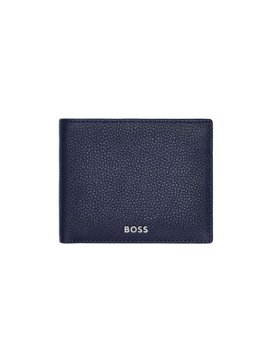 Hugo Boss Men's Leather Wallet Blue