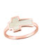 Women's Ring from Silver Gold Plated