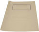 Uni Pap Clipboard Bifold for Paper A4 Beige Envelope 1pcs