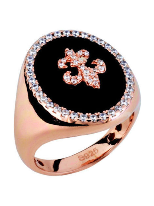 Women's Gold Plated Silver Ring