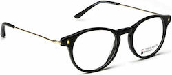The Glass of Brixton Eyeglass Frame Black BF0050 C1