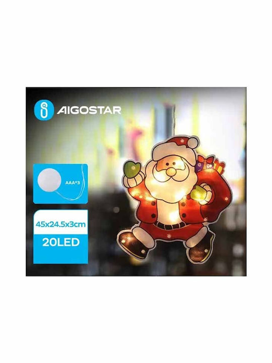 Aigostar Illuminated Christmas Plastic Figure Height 45cm