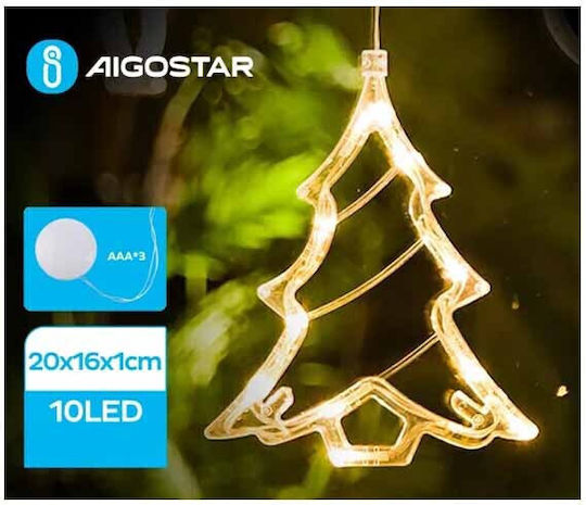 Aigostar Beleuchtet Weihnachtliche Kunststoff Figur Höhe 20cm