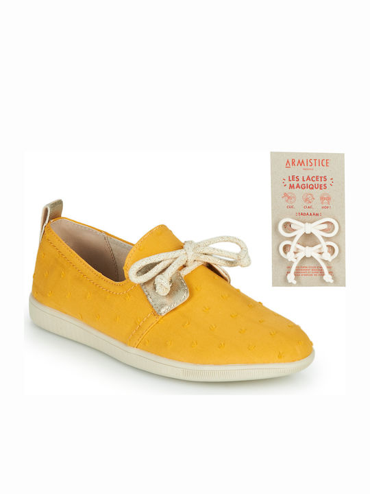 Armistice Παιδικά Sneakers Κίτρινα
