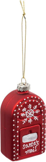 Atmosphera Weihnachtsfigur Glas Briefkasten Rote Höhe 9cm Mail Box