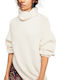 Free People Women's Long Sleeve Sweater Turtleneck cream