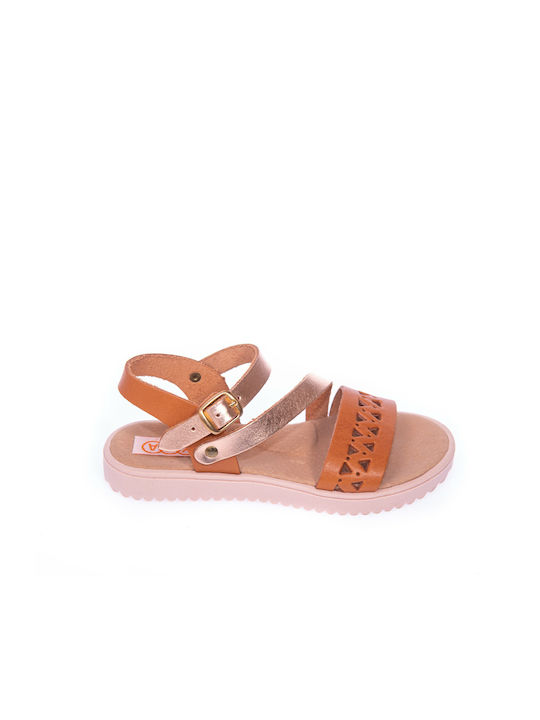 Aby Kids' Sandals Anatomic Tabac Brown