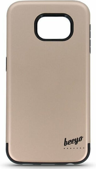 Beeyo Synergy Задна корица Златист (Galaxy A3 2017)