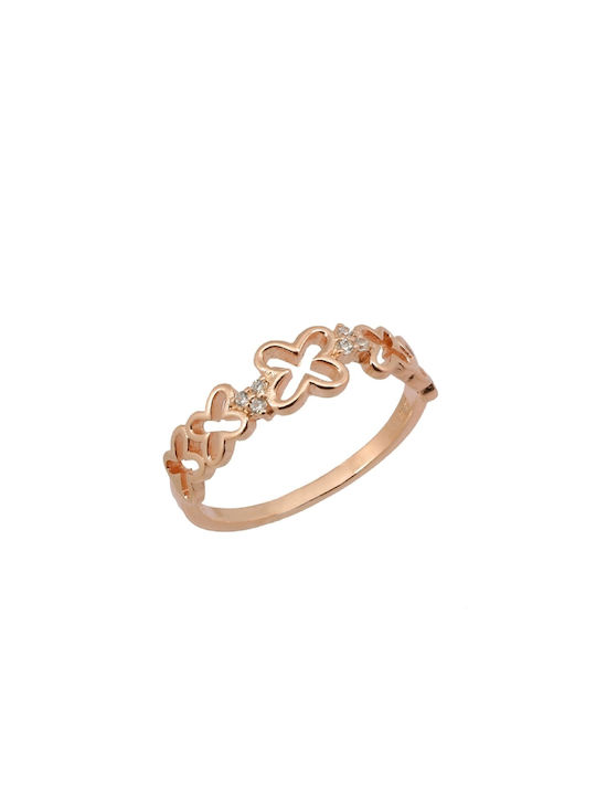 Women's Gold Plated Silver Ring