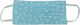 LiebeQueen Protective Mask Fabric Blue 2MA24 1pcs