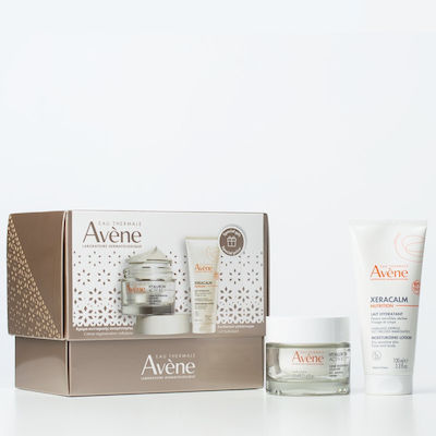 Avene Skin Care Set for Moisturizing with Facial Lotion