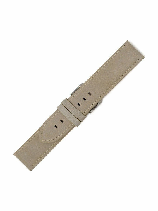 KOSTELO Δερμάτινο Λουράκι Μπεζ 24mm KOSTELO Δερμάτινο Λουράκι Μπεζ 24mm