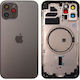 Capac Baterie Negru pentru iPhone 12 Pro
