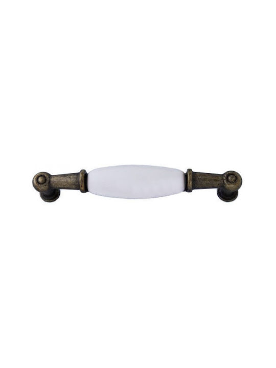 Giusti Handle Furniture made of Porcelain White M01.00.00.B1G 1pcs