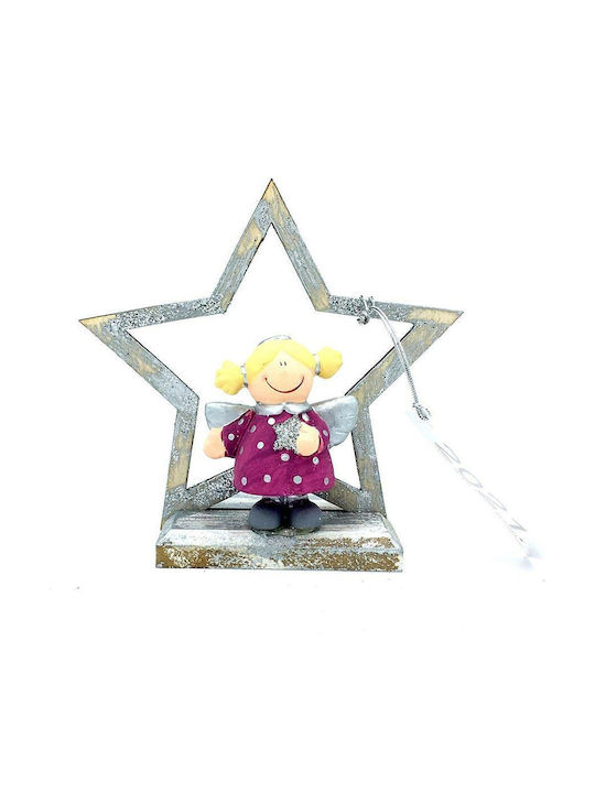 LiebeQueen Christmas Figure Fairy Pink