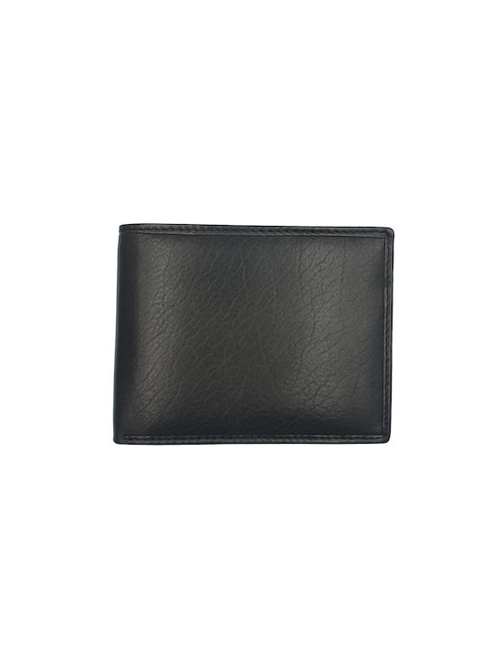ByLeather Men's Leather Wallet with RFID Black