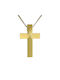 Men's Gold Cross 18K