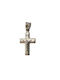 White Gold Cross 14K with the Crucified