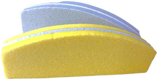 Trendy Color Cosmetics Curved Buffer Sparkling 2pcs