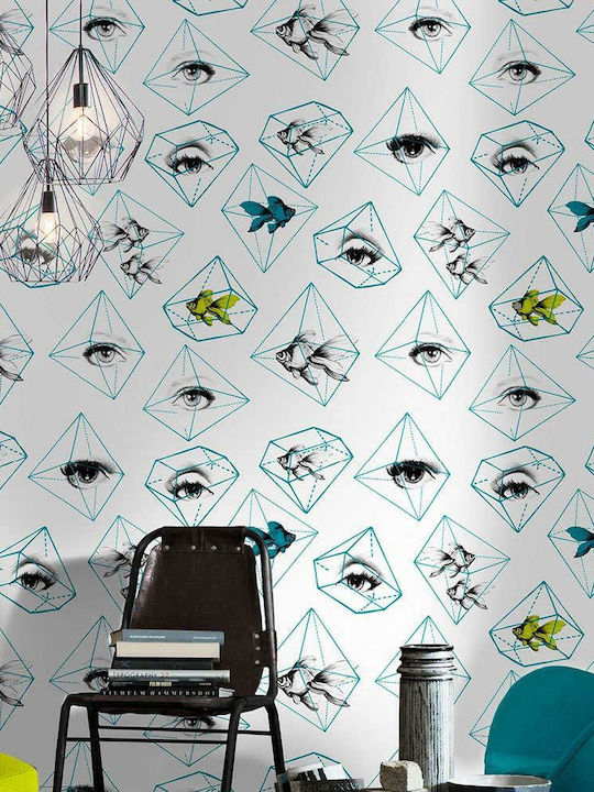 Wallpaper White L300xW300cm