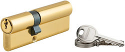 Thirard Lock Cylinder 90mm (35-55) with 3 Keys Gold