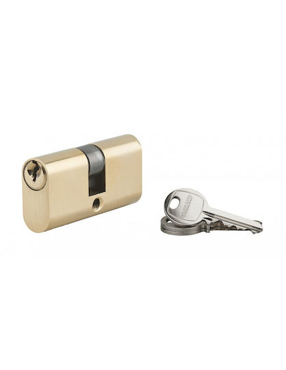 Thirard Lock Cylinder 56mm (28-28) with 3 Keys Gold