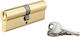 Thirard Lock Cylinder 90mm (45-45) with 3 Keys Gold