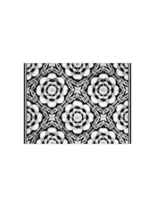 Retro Σουπλά Πλαστικό Γκρι 40x30cm