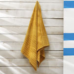 Peiraiki Patraiki Beach Towel Yellow 130x70cm.
