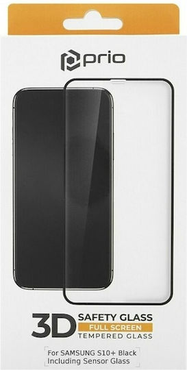 3D Vollflächig gehärtetes Glas Schwarz (Galaxy S20)
