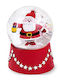 Weihnachtliche Schneekugel mit dem Weihnachtsmann 1Stück