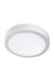 Kanlux Στρογγυλό Εξωτερικό LED Panel 24W με Φυσικό Λευκό Φως 4000K