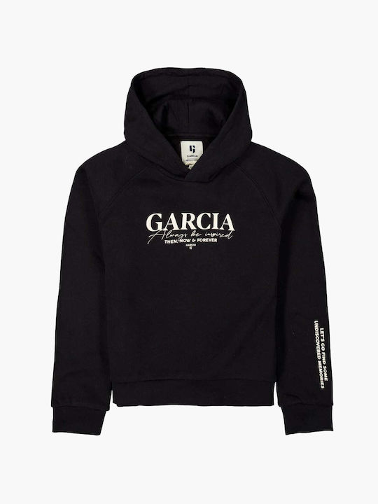 Garcia Jeans Kids Sweatshirt with Hood Black